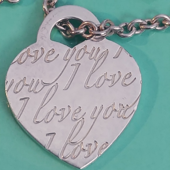 Tiffany & Co. Jewelry - Authentic Tiffany I love you heart